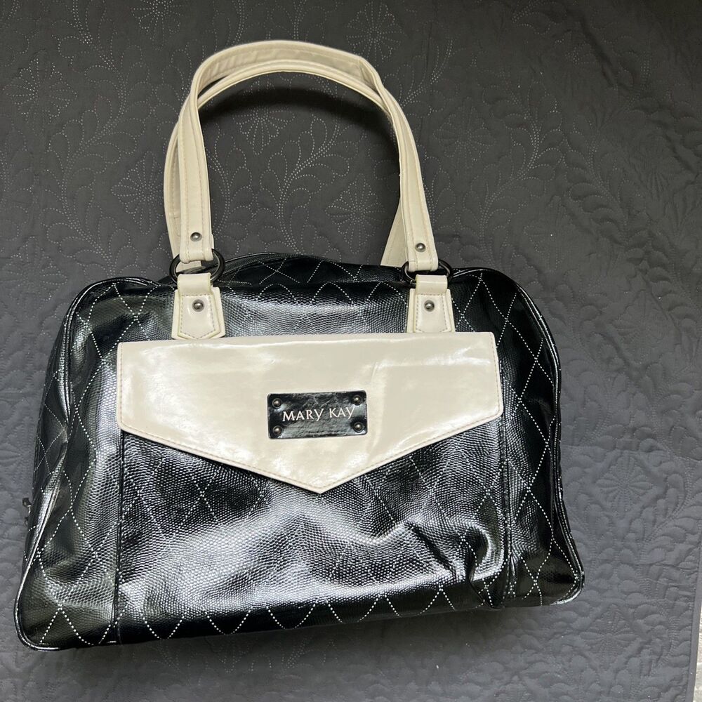 Mary Kay XL Consultant Case Travel Bag Tote Large Black Organizer Storage Makeup